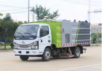 国六东风小多利卡中置吸尘车_凯力风牌KLF5070TXCE6型吸尘车