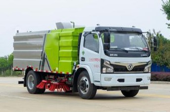 国六东风多利卡|福瑞卡扫路车_程力威牌CLW5120TSL6型扫路车