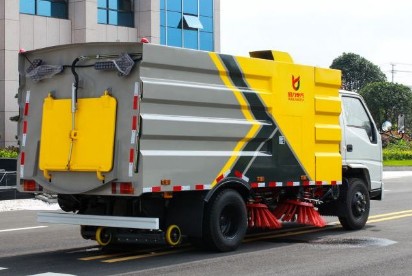 国六江铃顺达扫路车_程力威牌CLW5070TSLJ6型扫路车