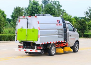 国六长安扫路车_2700轴距_凯力风牌KLF5031TSLS6型扫路车