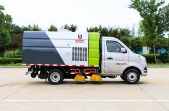 国六长安扫路车_2990轴距_凯力风牌KLF5030TSLS6型扫路车