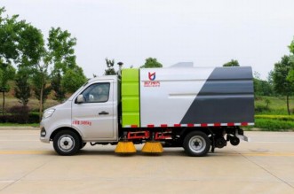 国六长安扫路车_2990轴距_凯力风牌KLF5030TSLS6型扫路车