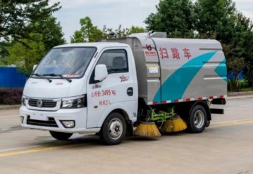 国六东风途逸扫路车_凯力风牌KLF5030TSLE6型扫路车