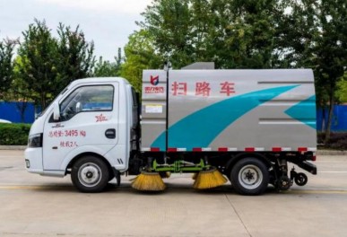 国六东风途逸扫路车_凯力风牌KLF5030TSLE6型扫路车