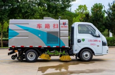 国六东风途逸扫路车_凯力风牌KLF5030TSLE6型扫路车