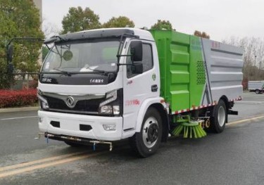 国六东风多利卡洗扫车_凯力风牌KLF5120TXSE6型洗扫车