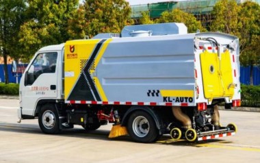 国六福田小卡之星2洗扫车_凯力风牌KLF5040TXSB6型洗扫车
