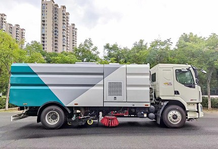 国六东风柳汽洗扫车_凯力风牌KLF5180TXSL6型洗扫车