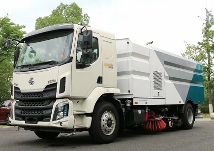 国六东风柳汽洗扫车_凯力风牌KLF5180TXSL6型洗扫车