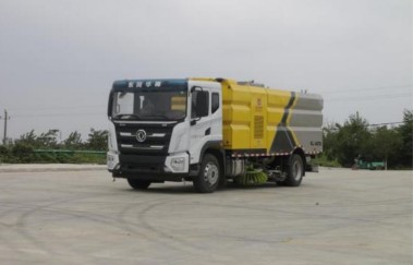 国六东风华神DV5洗扫车_凯力风牌KLF5180TXSE6型洗扫车