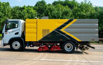国六东风华神T3洗扫车_凯力风牌KLF5121TXSE6型洗扫车