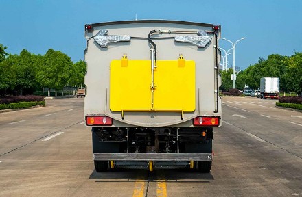 国六东风华神T3洗扫车_凯力风牌KLF5121TXSE6型洗扫车