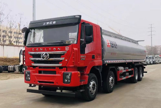 红岩杰狮C6前四后八25方供液车