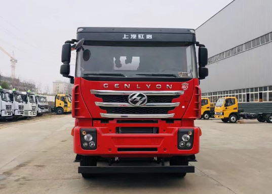 红岩杰狮C6前四后八25方供液车