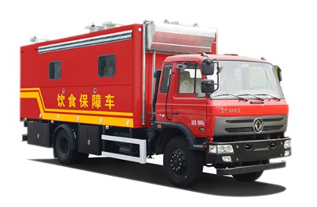 东风四驱越野饮食保障车_东风四驱自行式炊事车_工程训练越野餐饮车