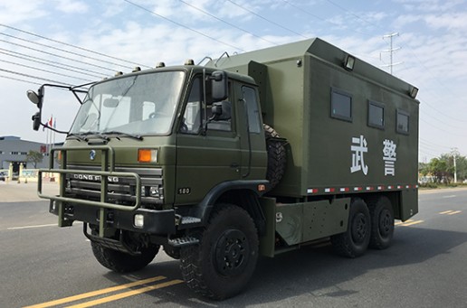 高原型六驱自行式炊事车_东风六驱越野自行式炊事车