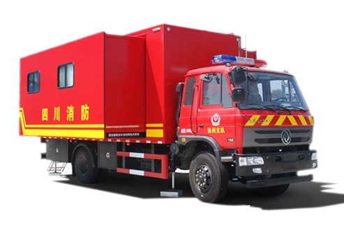 20人大型四驱宿营车_东风四驱应急宿营车