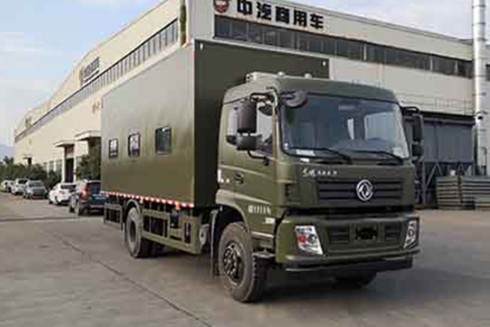 12人四驱越野住宿车_东风四驱宿营车