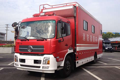 东风天锦8-12人宿营车_东风天锦宿营车