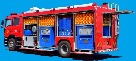 重汽汕德卡供气消防车_BLT5170TXFGQ120/S6型供气消防车