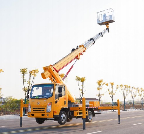 大运蓝牌23米高空作业车