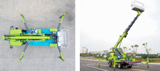 大运蓝牌30米高空作业车