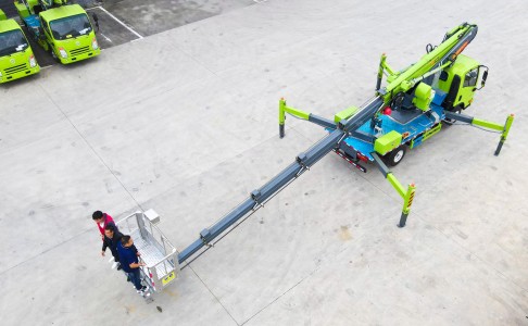 大运蓝牌30米高空作业车