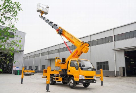 江铃30.8米蓝牌高空作业车