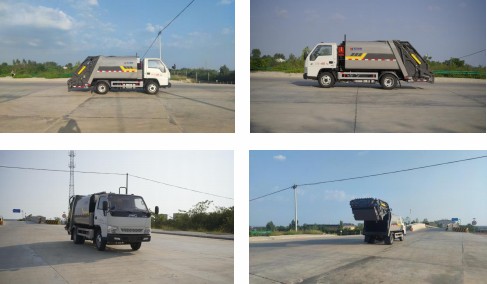 5.8方江铃顺威压缩垃圾车_凯力风牌KLF5040ZYSJ6型压缩式垃圾车
