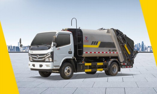 7方东风华神F3压缩垃圾车_凯力风牌KLF5072ZYSE6型压缩式垃圾车
