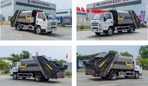 7方江铃顺达压缩垃圾车_凯力风牌KLF5070ZYSJ6型压缩式垃圾车