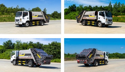 10.5方东风华神T1压缩垃圾车_凯力风牌KLF5121ZYSE6型压缩式垃圾车