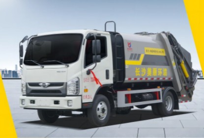 7方福田H2压缩垃圾车_凯力风牌KLF5070ZYSB6型压缩式垃圾车