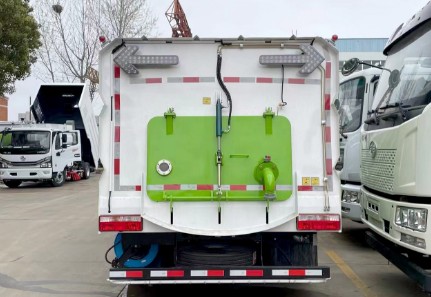 东风凯普特纯电动洗扫车_程力牌CL5090TXSBEV型纯电动洗扫车
