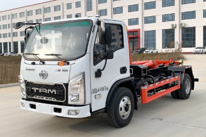 三环创客蓝牌勾臂垃圾车