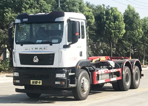 20T-25T重汽汕德卡后双桥勾臂垃圾车
