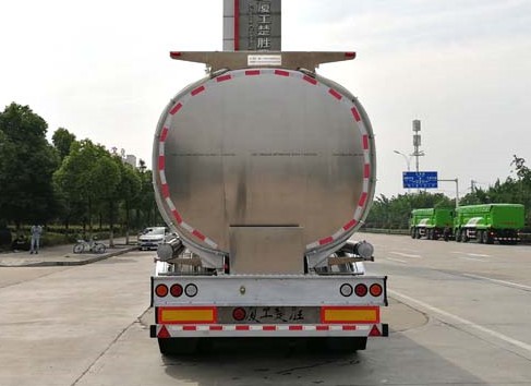 楚胜牌CSC9405GSYL型铝合金食用油运输半挂车