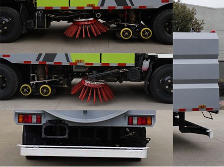 国六江铃洗扫车_中洁牌XZL5073TXS6型洗扫车