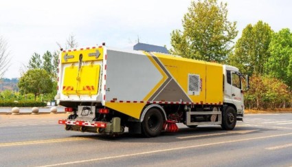 东风天锦吸尘王中王_中洁牌XZL5185TXC6型吸尘车