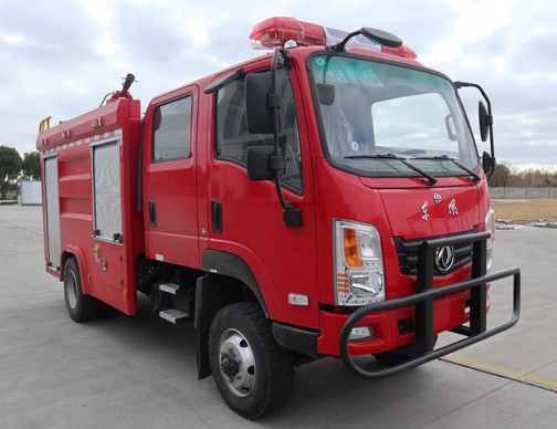 东风四驱森林消防车_楚胜牌CSC5090GXFSG35/E6型水罐消防车