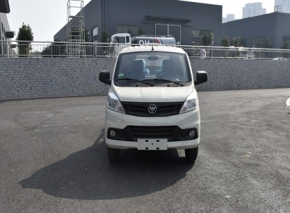 国六福田祥菱V勾臂垃圾车_最便宜的蓝牌勾臂垃圾车