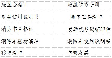 随车文件