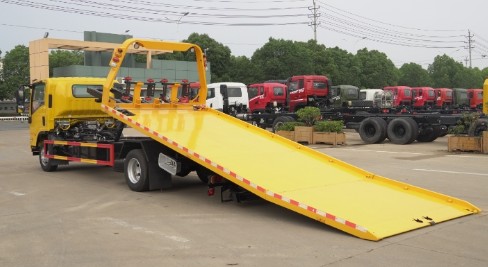 庆铃五十铃黄牌清障车,SCS5110TQZQL6型清障车 