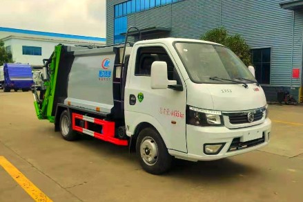 蓝牌压缩垃圾车_福田蓝牌压缩垃圾车_东风途逸蓝牌压缩垃圾车