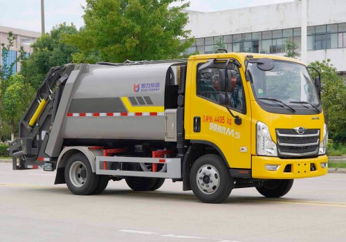 福田领航M5蓝牌压缩垃圾车_蓝牌压缩垃圾车厂家