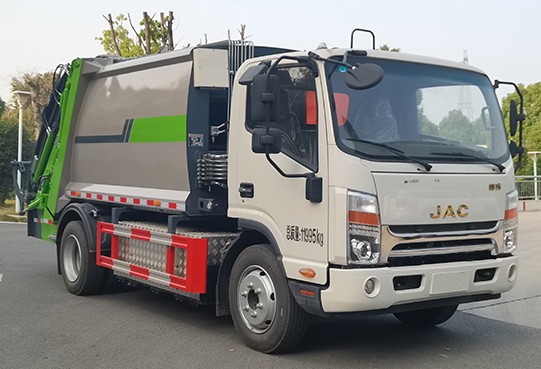 江淮纯电动162度电压缩垃圾车_纯电动压缩垃圾车厂家