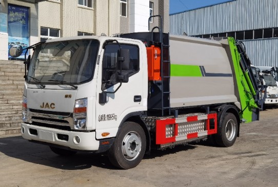 江淮纯电动162度电压缩垃圾车_纯电动压缩垃圾车厂家