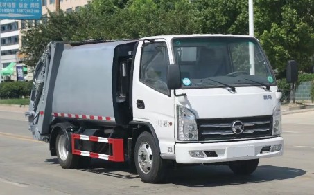 凯马国六4方压缩式垃圾车_压缩垃圾车生产厂家
