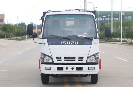 庆铃五十铃600P国六6方压缩式垃圾车_压缩式垃圾车生产厂家