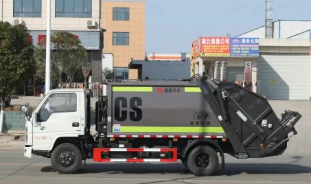 江铃顺达国六6方压缩式垃圾车_压缩式垃圾车生产厂家